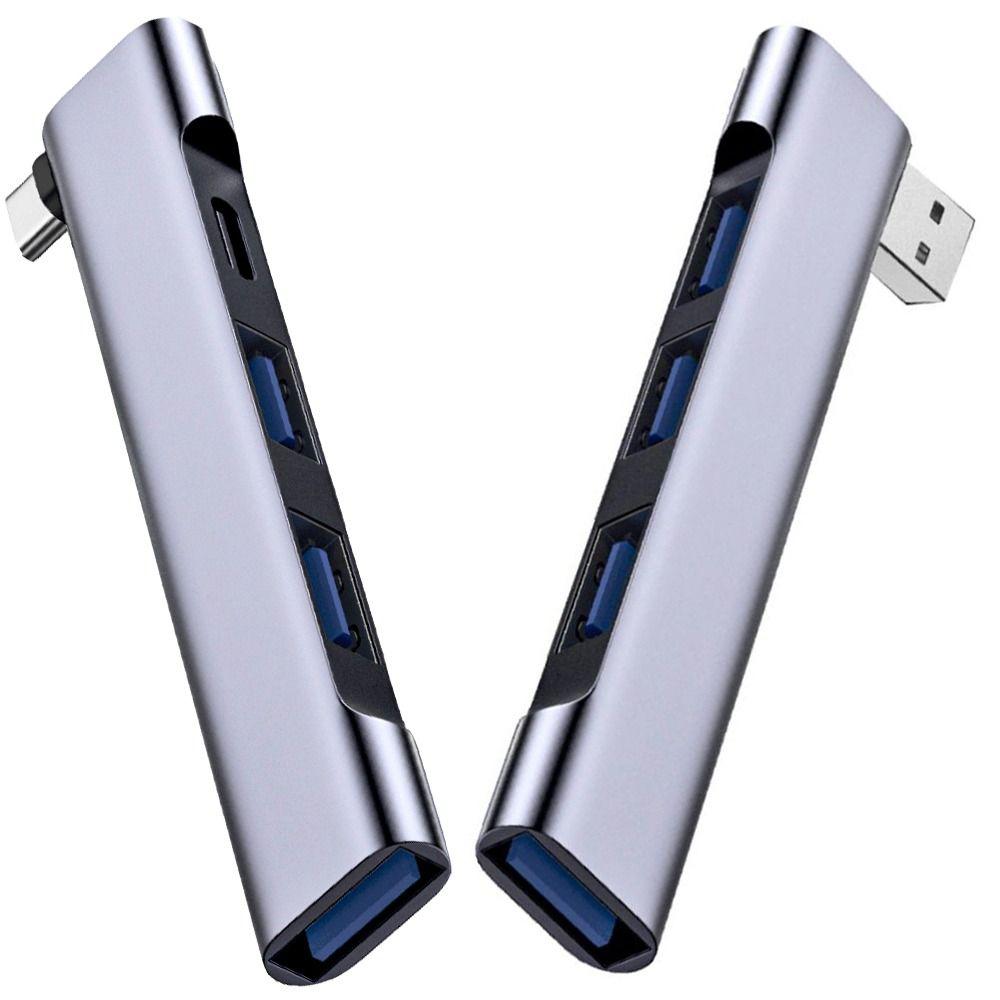 High Speed Docking Station 4 IN 1 USB-C HUB USB 3.0 OTG Adapter PD Charging