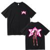 Singer Emilia Mernes MP3 Double Sided Print T Shirts Unisex Women  Cotton Oversized Tshirts Unisex Fashion Tshirt Streetwear