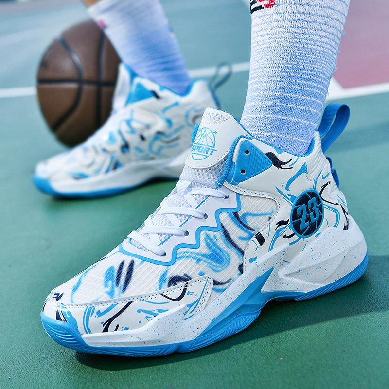 Баскетбольная обувь мужская молодежная баскетбольная площадка беговая пара спортивная обувь мужская баскетбольная