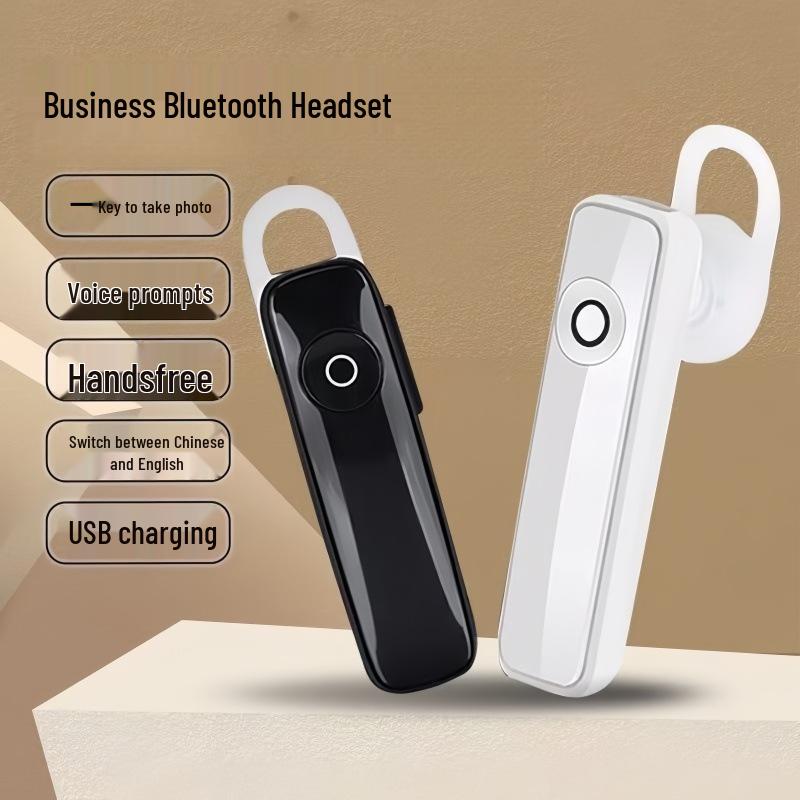 In-Ear Wireless Sports Bluetooth Headset: HD Calls, Noise-Canceling, High-Quality Sound, Low Latency, Gaming M165