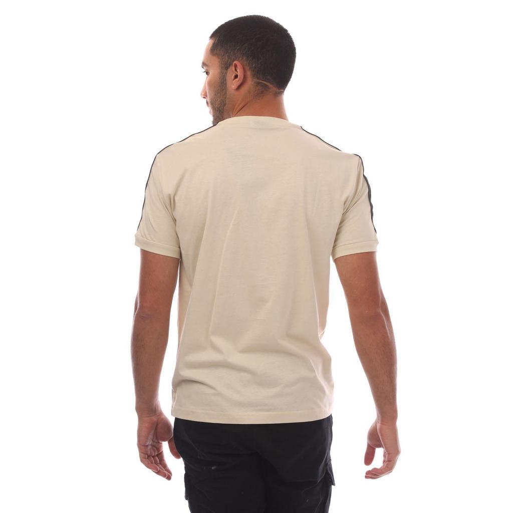 Emporio Armani Mens EA7 Logo Cotton Jersey T-Shirt