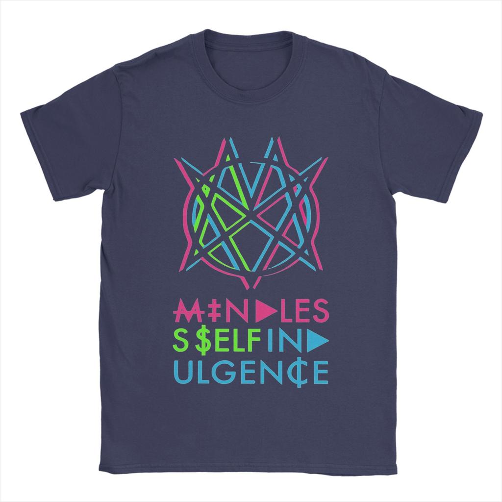 Футболка Mindless Self Indulgence Летняя Хлопковые Футболки Для Мужчин Модный Принт Футболка С Коротким Рукавом Уличная Одежда Футболки