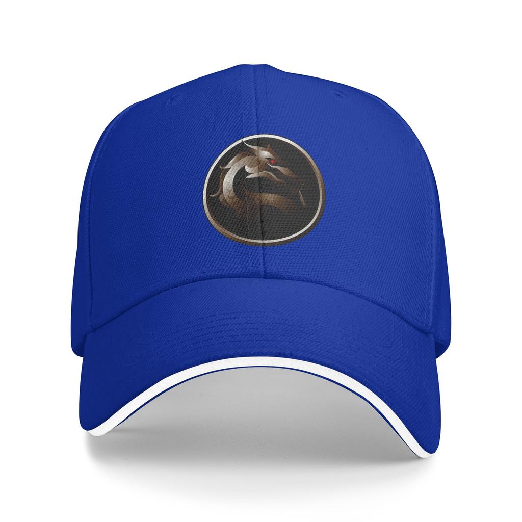 Spring Mortal Kombat Big Seal Logo Baseball Cap Hiking Fishing Fashion Sun Hip Hop Hats UnisexTeens Adjustable Caps