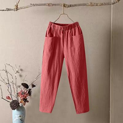 Женские прямые брюки, модные повседневные брюки, брюки Harlan Nine Point