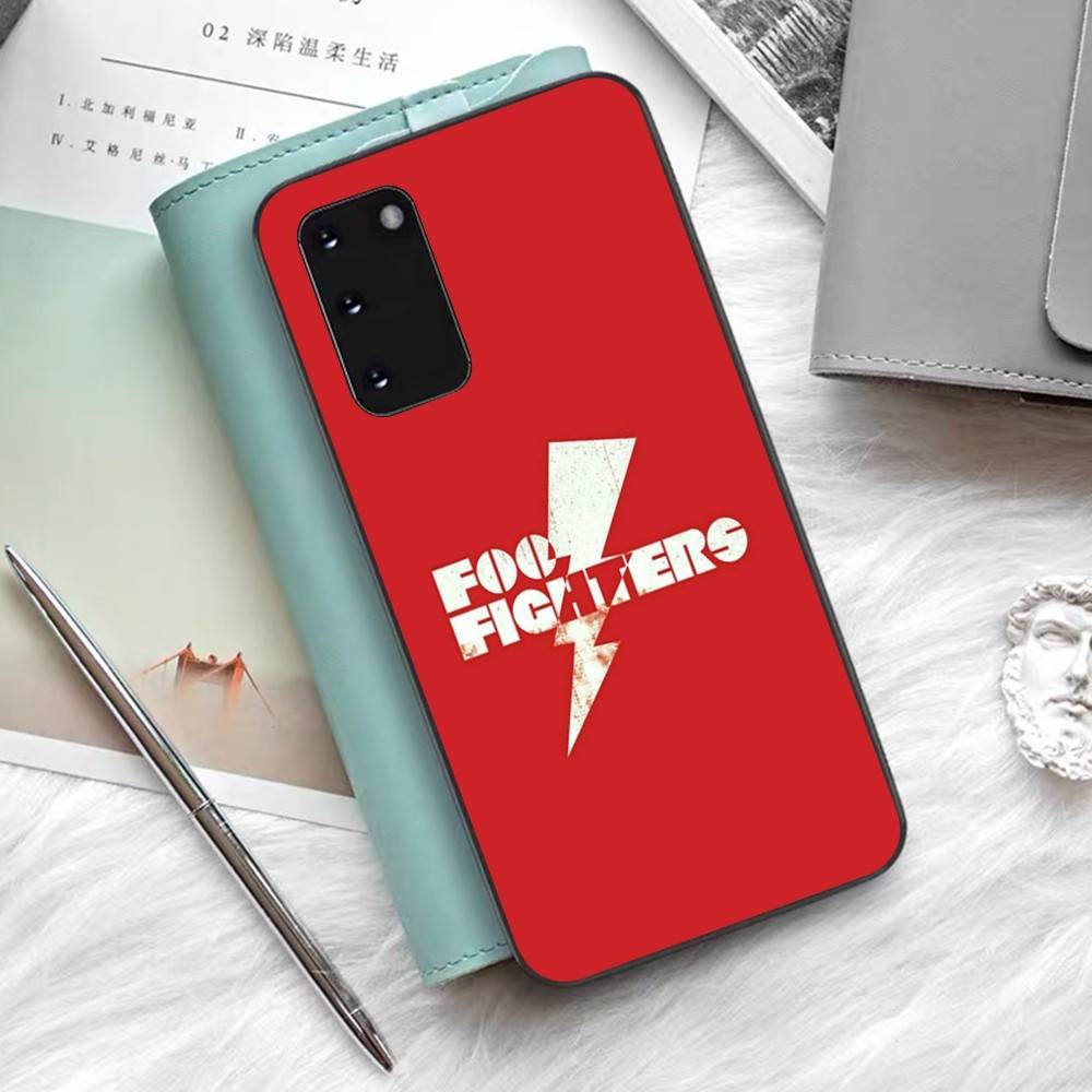 F-Foo F-Fighters Band Phone Case For Samsung S 24 Fe 25 Ultra Plus 20 Lite 21 30 22 23 24 22 Ultra 5G Fundas