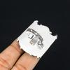Natural Geode Agate Druzy Gemstone 925 Silver Statement Ring Size 6.5 For Girls