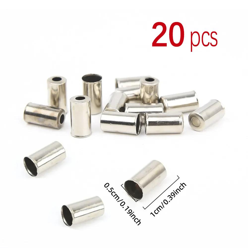 Bicycle 5mm Brake Cable Housing Ferrule Copper End Caps MTB Road Bike Cord End Covers Brake Line Cap