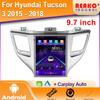 Для Hyundai Tucson 3 2015-2018 автомобильный радиоприемник Android Auto GPS навигация головное устройство мультимедийный проигрыватель видеовыход WIFI 2din DVD