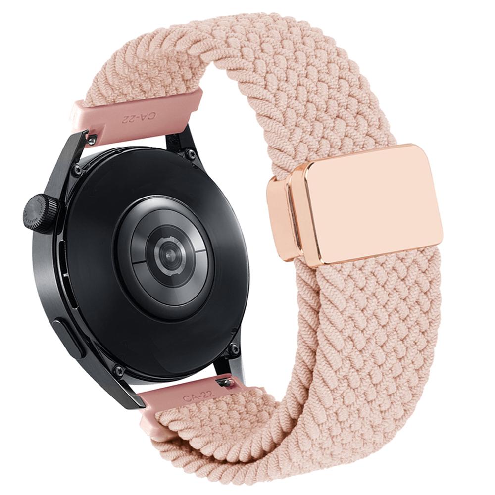 Нейлоновый ремешок с магнитной пряжкой 20 мм 22 мм для HUAWEI WATCH 5 GT6 Pro GT 6 5 4 3 2 46/42 мм Плетеный ремешок для часов AMAZFIT BALANCE 2