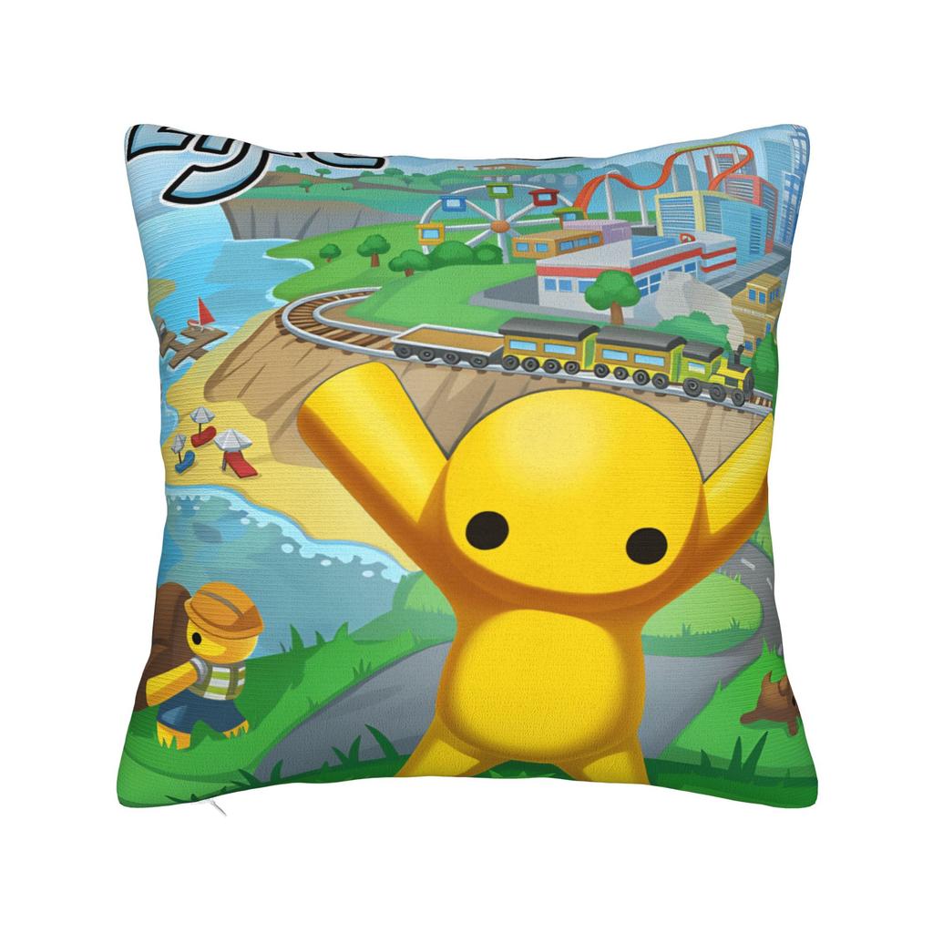 Наволочка W-Wobbly L-Life Онлайн-игра Винтажная наволочка для дивана кушетки кровати гостиной