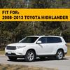 For 2008-2013 Toyota Highlander Complete Center Console Lid Armrest Cover Gray