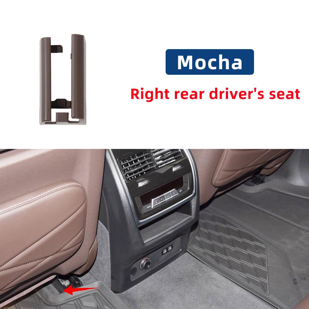 Upgraded LHD RHD Interior Car Front Left Right Seat Sliding Track Rail Trim Cover For BMW X5 X6 X7 G05 G06 G07 G18 -2025