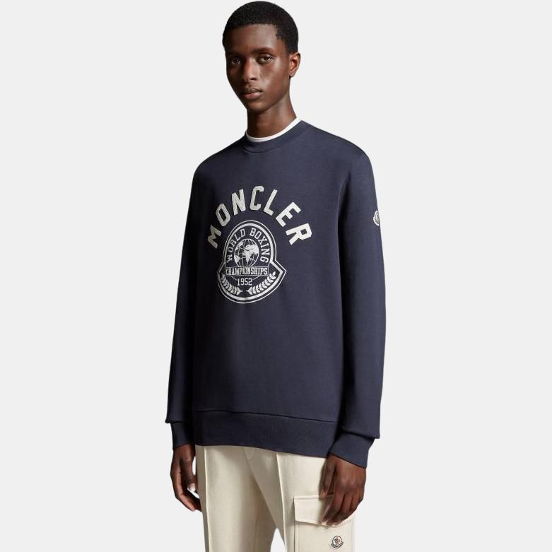 Moncler Sweatshirt Men's Marine Blue I20918G0000989A2L778