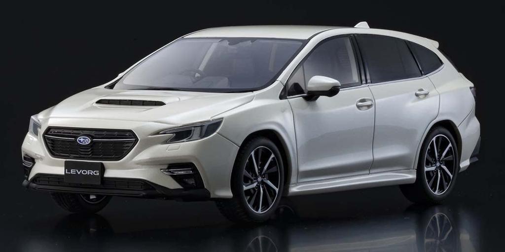 Kyosyo samurai SUBARU Levorg EX Белый Готовый продукт KSR18055W 1/18 GT-H
