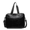 Large Capacity Solid Nylon Zipper Travel Soft Versatile Crossbody Bag High Quality Simple Casual Shoulder Bag