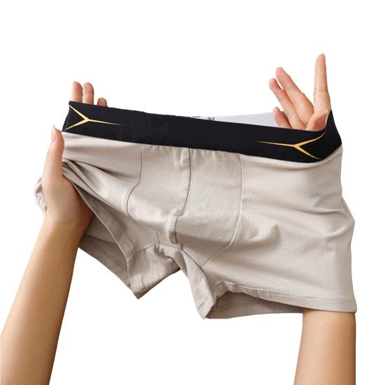 Боксеры нижнее белье мужские 3D Cut U выпуклый мешочек однотонные эластичные шорты трусы повседневная домашняя спортивная одежда