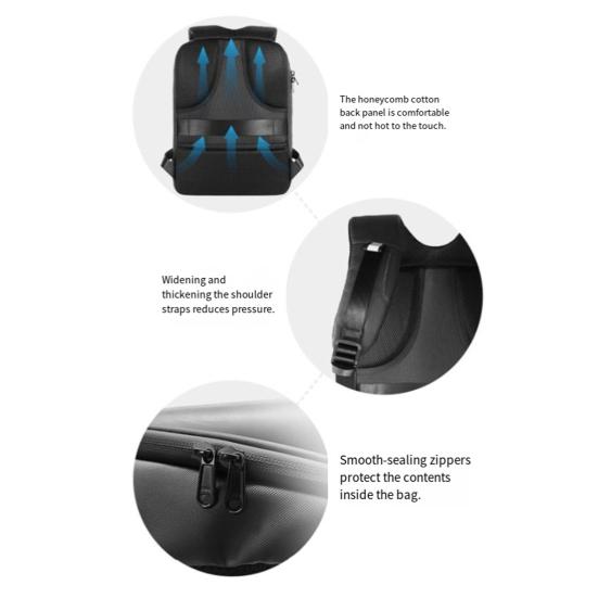 Программируемый светодиодный рюкзак с Bluetooth-управлением, светящийся дневной рюкзак с настраиваемым дисплеем, унисекс сумка для ноутбука