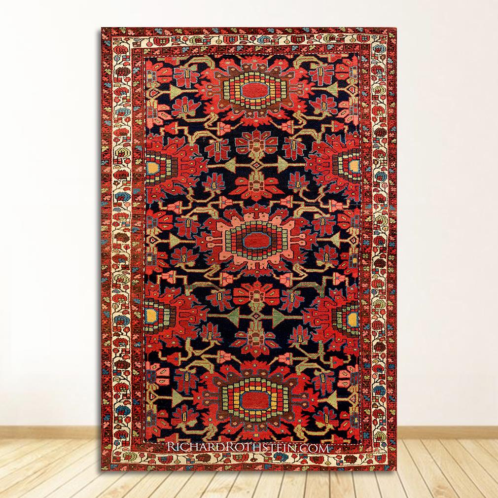 Posters and Prints Antique Persian Carpets Retro Wall Art Canvas Painting Pictures Home Decor Oriental Rugs Pattern Vintage