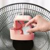 Hanging Fan Cooler with Hook Reusable Ice Cube Water Holder Fan Home Office Dormitory Fan Mini Cooling Device