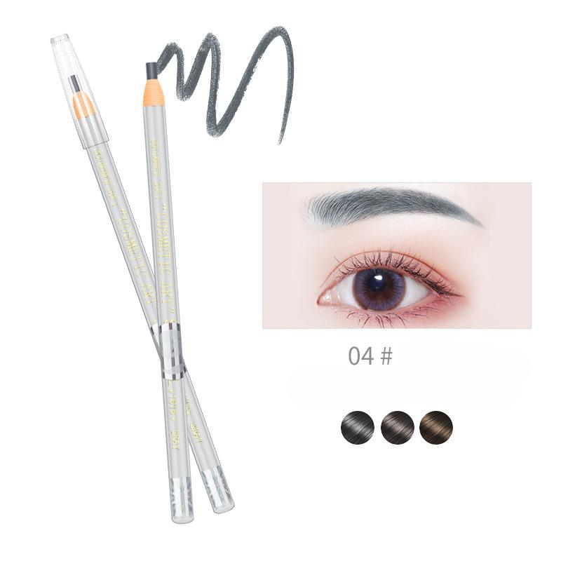 Карандаш для бровей с резьбой, водостойкий, устойчивый к поту, не размазывается, легко окрашивается, твердый, очень тонкие линии карандаша для бровей
