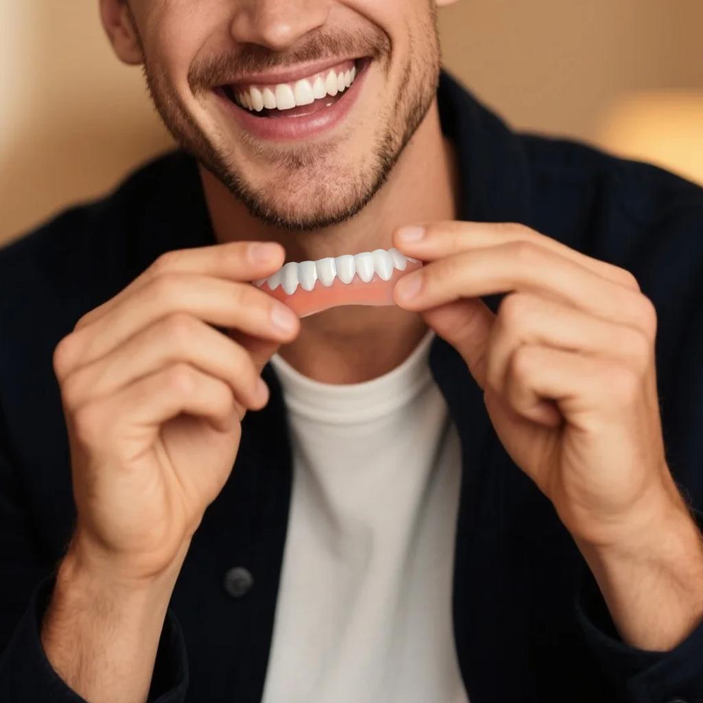 Передовой индивидуальный полный протезный набор, Протезный набор с силиновой подкладкой, Мягкий и удобный