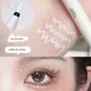 White Eyeliner Pen, Waterproof and Smudge-Proof, Suitable for Stage Makeup and Cosplay, Liquid Pen Makeup, Contouring Eyeliner Gel Pen