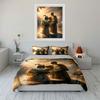 Religious figures in landscape Bedding sets Duvet cover sets Duvet covers Pillowcases(1*Duvet Cover 2*Pillowcases without duvet insert)