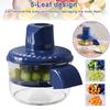 New Electric Grape Peeling Machine, Automatic Small Fruit Garlic Peeler Machine Tomato Garlics Peeler Skin Remover Tool
