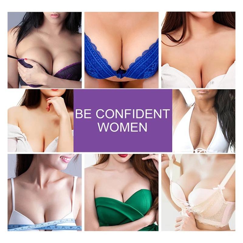 Breast Massage Oil, Warming Heating Massage Oil for Breast Tightening, Chest Care Essential Oil for Women