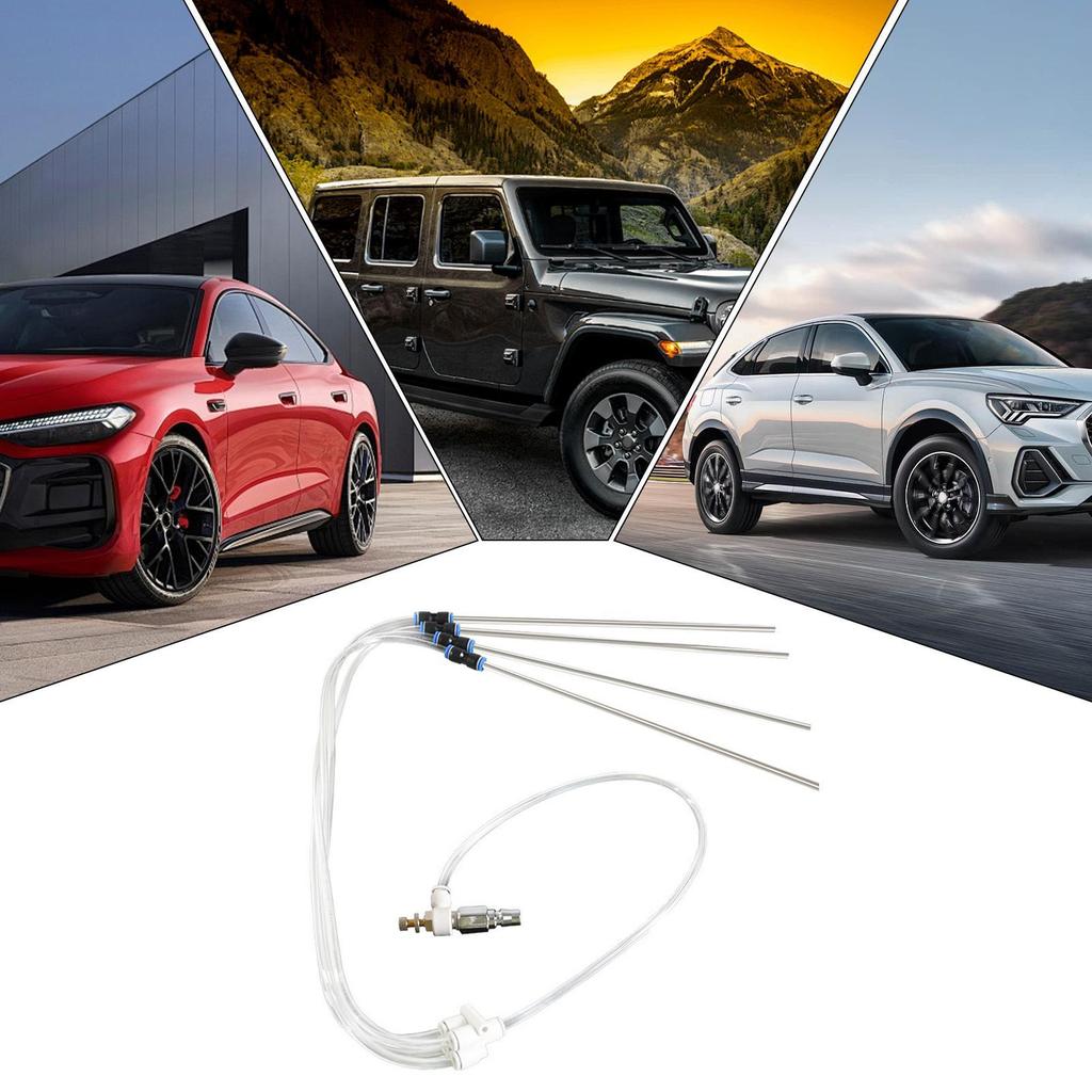 Pneumatic Pulse Cleaner Cleaning Removal Anti-Slip Pneumatic Brush Tool for Vehicle Maintenance Garage Combustion Chamber