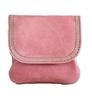 HG41667 CANDY Horse Leather Flap Coin Case Wallet (Pacca Pacca) [Genuine Leather] (Pink)