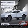 1/24 Tesla Cybertruck Пикап Сплав Модель Автомобиля Литье под Давлением Металлическая Игрушка Внедорожники Модель Автомобиля Симуляция Звука и Света Детские Игрушки Подарок