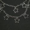 Панк Стиль Полая Звезда Кисточка Металлическая Цепь для Джинсов