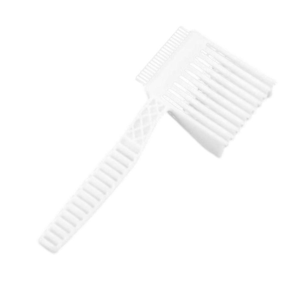 Пластиковые парикмахерские расчески для мужчин, инструмент для укладки, стрижка волос, позиционирование, изогнутая расческа для салона