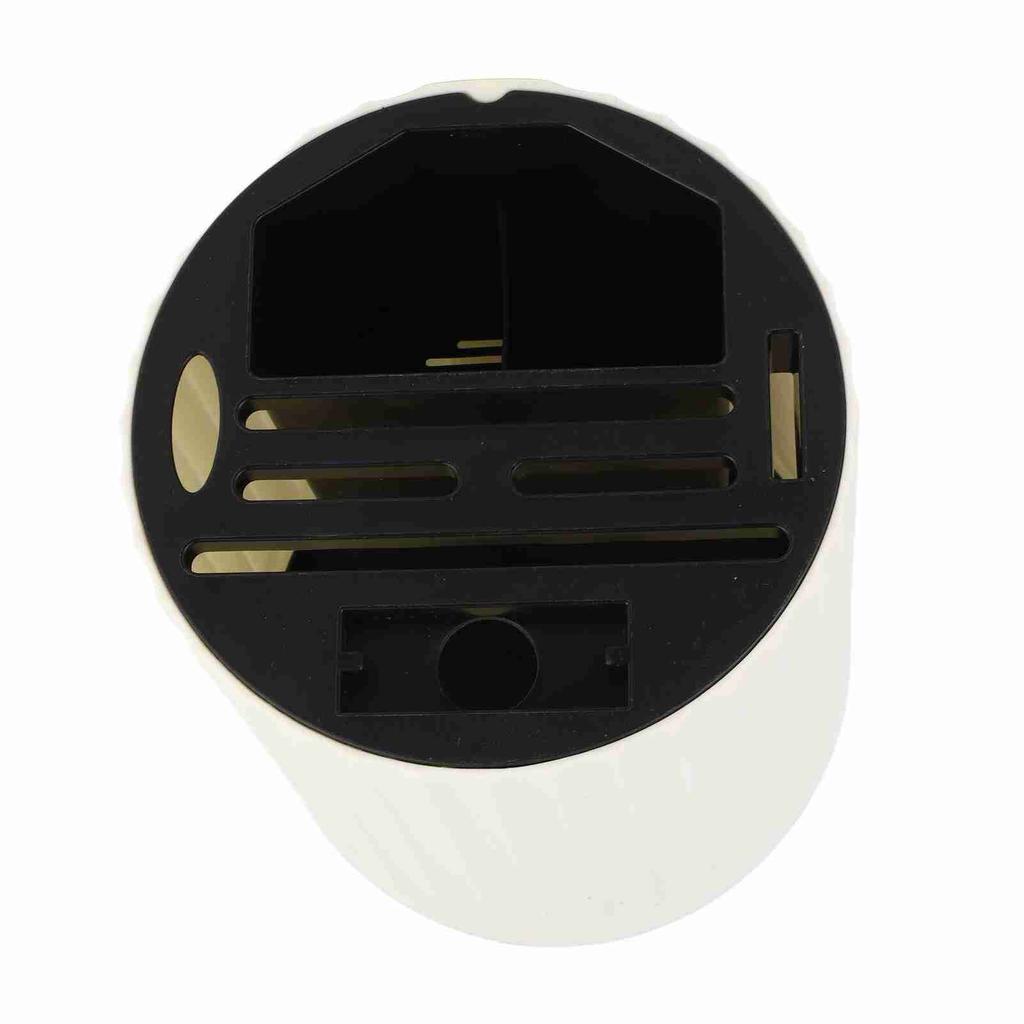 Cylinder Kitchen Cutter Holder 360 Degree Rotation Multiple Slot Knife Block Holder for Knives