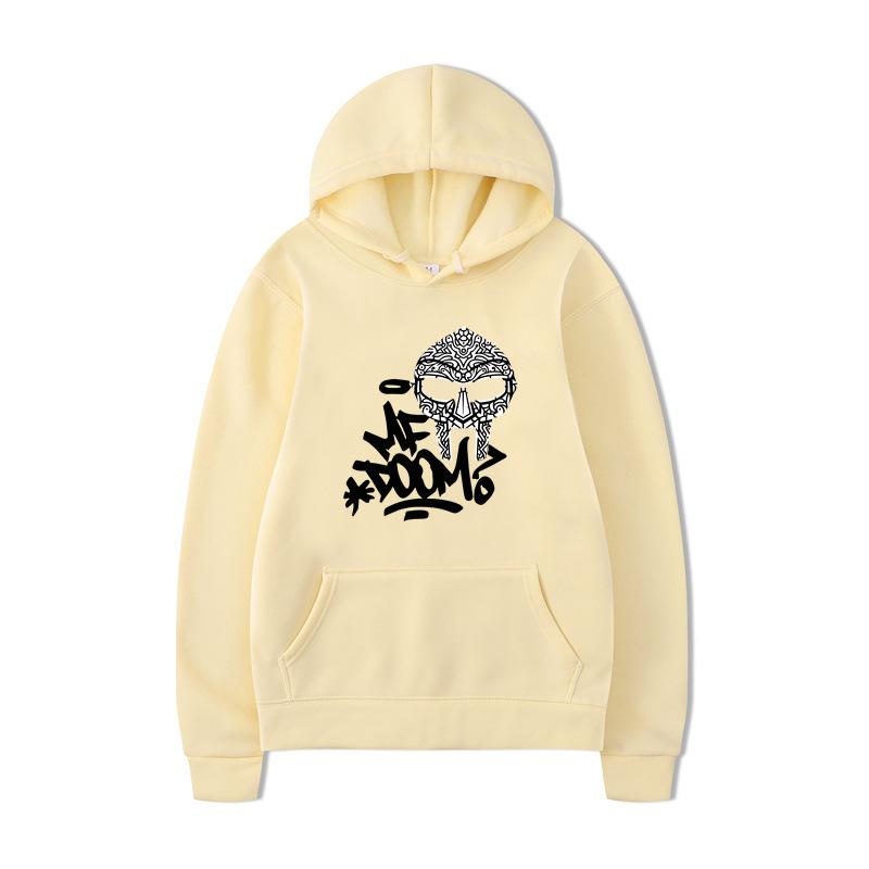 ME DOOM Мужская осенне-зимняя новая толстовка с принтом, брендовая худи, одежда, винтажная мода, пуловеры с длинным рукавом