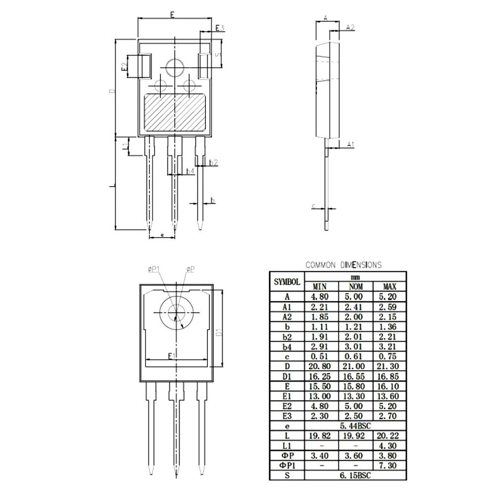 Обычно используемый YGW40N65F1 сварочный аппарат Аксессуар IGBT инвертор МОП полевой эффект трубки YGW60N65F1