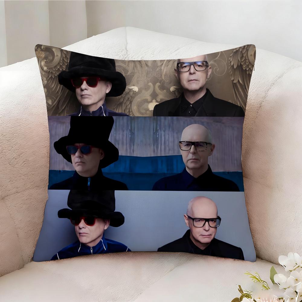 Pet S-Shop Boys Singer Pillow Case Pillowcase, Double-Sided Printed, Sofa Cushion, Bedroom Headboard Pillow