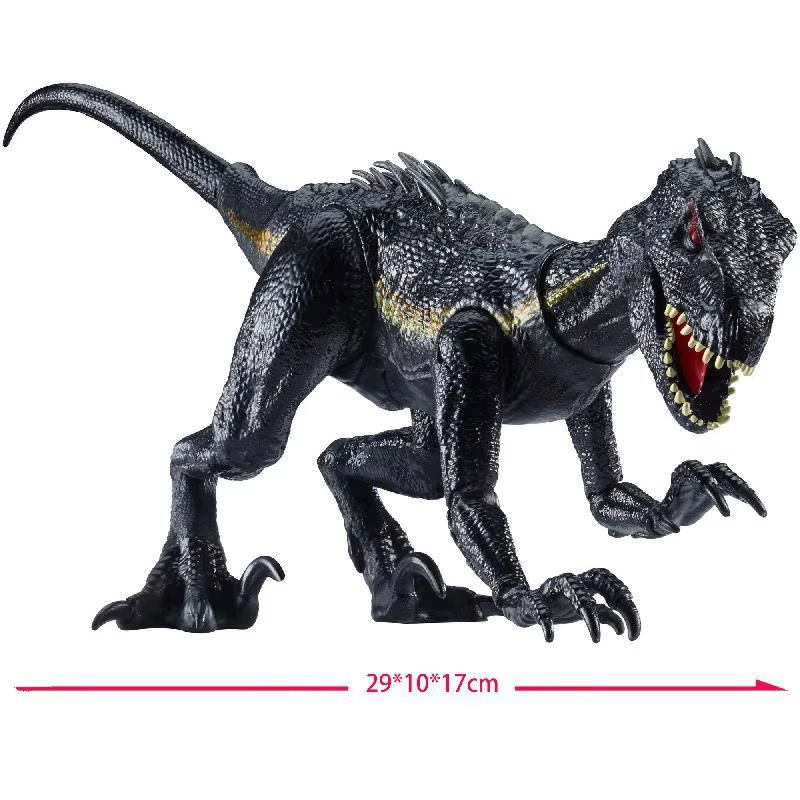 Jurassic World Indoraptor Adjustable Action Model - Lifelike Dinosaur Toy Replica for Boys Movie Character Gifts for Children