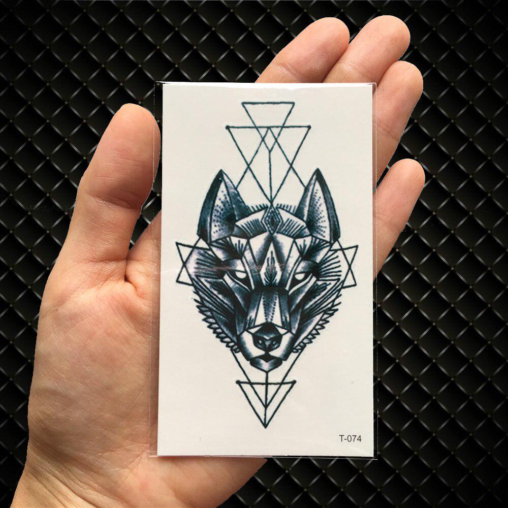 1PC Sexy Feather Words Black Letter Temporary Tattoo Body Art Drawings Sticker Hand Tatoo Childrens