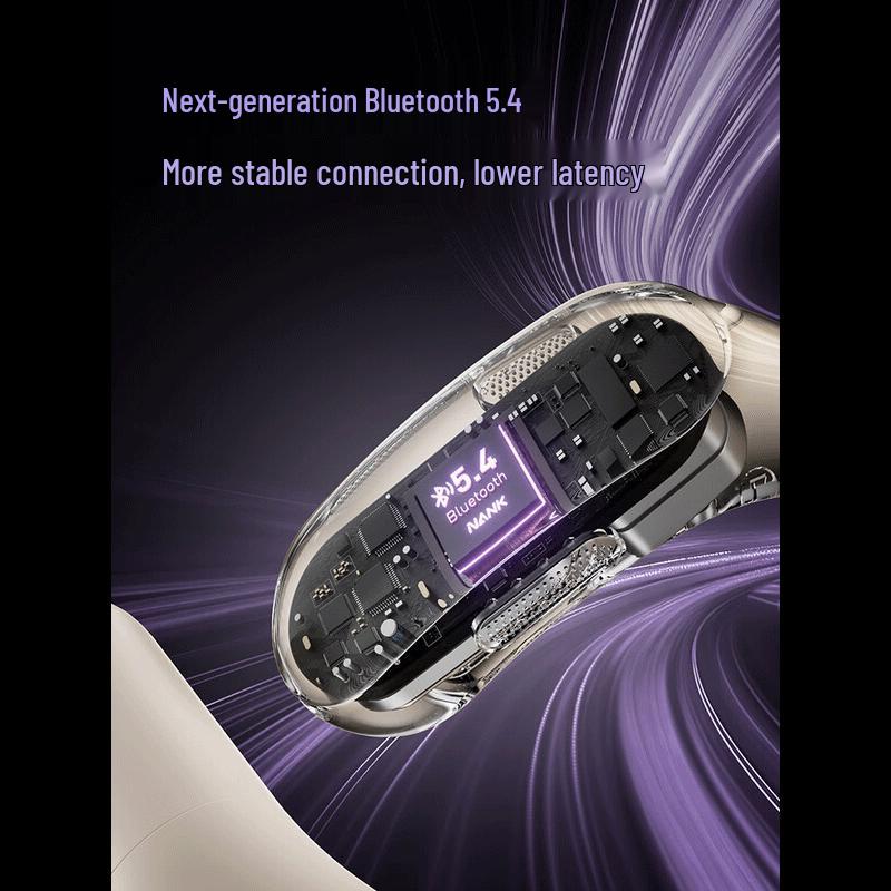 NANKKA Wing Беспроводные Bluetooth-наушники с открытым дизайном и ИИ-переводом для спорта