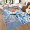 Haaland 149 Floor Mat Suitable for Playrooms Decorate room Game Room Dining Room Anti-slip Rug Office home decor