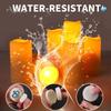 Outdoor Waterproof Flameless Candles Battery Operated LED Pillar Candle with Remote Timer for Home Wedding Holiday Decor