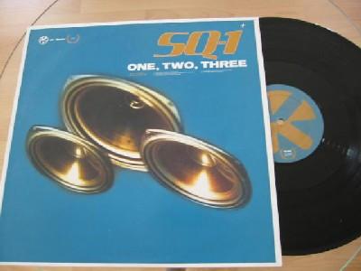 12-дюймовая пластинка SQ1 One Two Three KONTOR100 Kontor Records 2000 Великобритания Europ Dance Electronica Б/у