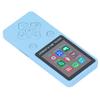 MP3 MP4 Player Bluetooth 5.0 Super Thin 1.8 Inch Color Screen 128G Expandable Memory Portable Video Music Player Blue