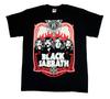Black Sabbath Rojo Llamas Bravado Unisex T-shirt