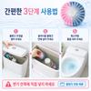 Automatic Toilet Bowl Cleaner Tablets Pink Blue Wrapped Blocks Fresh Scent Toilet Tank Cleaner for Home Bathroom