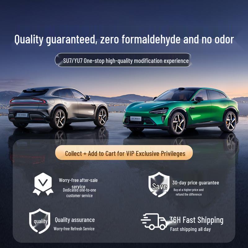 Xiaomi YU7 Dashboard Sunshade: Anti-Glare, Light-Blocking Mat for Center Console Protection.