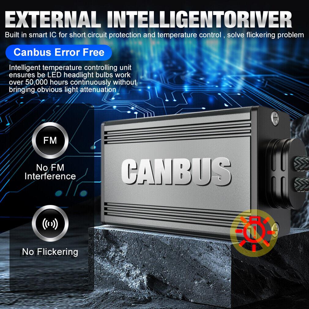 2 шт. светодиодные лампы H7 H4 для фар 6000K H1 H3 H8 H11 Led 9005 HB3 9006 HB4, автомобильная лампа 130 Вт 80000 лм 9012 Hir2, мощная фара Canbus 24SMD CSP Chips