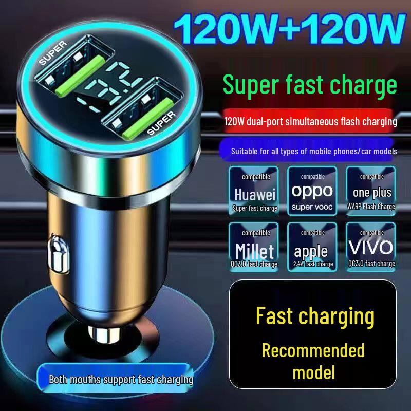40W Super Fast Car Charger for Huawei Phones